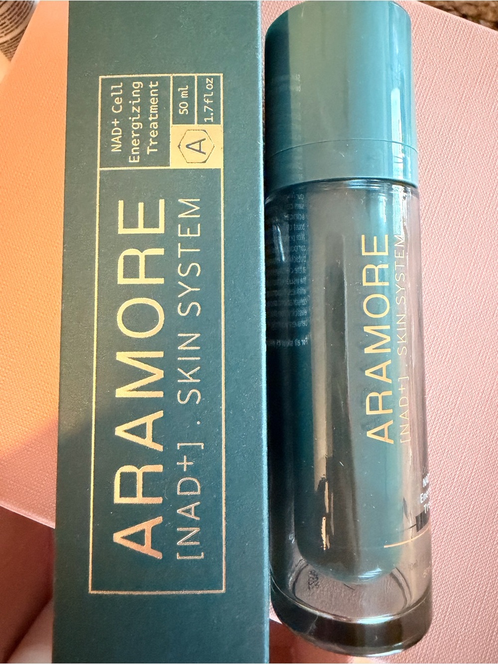 ARAMORE NAD+ Skin System Energized Treatment BNIB 50ml/1.7 fl Oz
